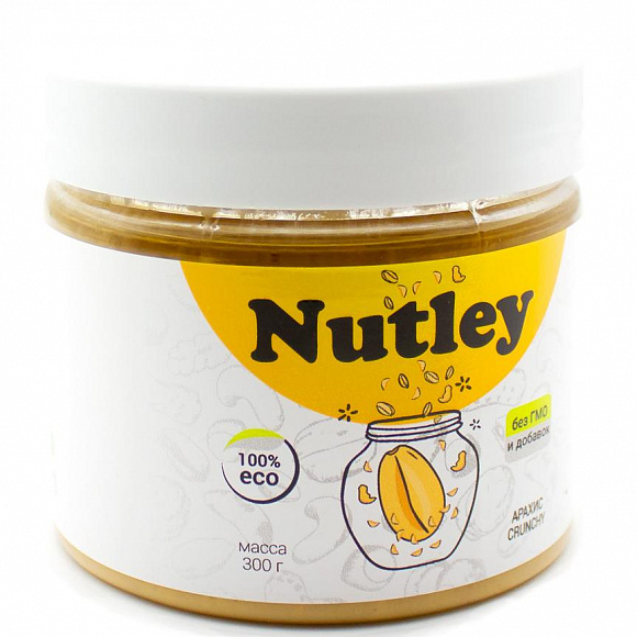 Паста арахисовая Nutley 300 гр.