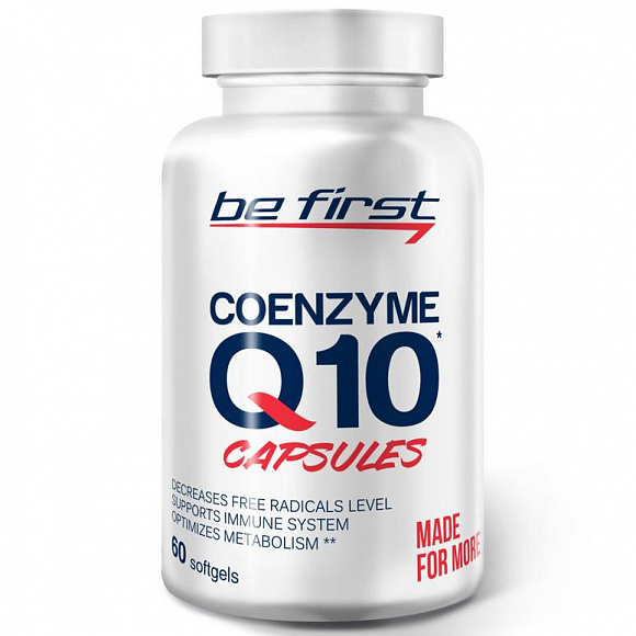 Be First Coenzyme Q10 (коэнзим) 60 мг. 60 кап.